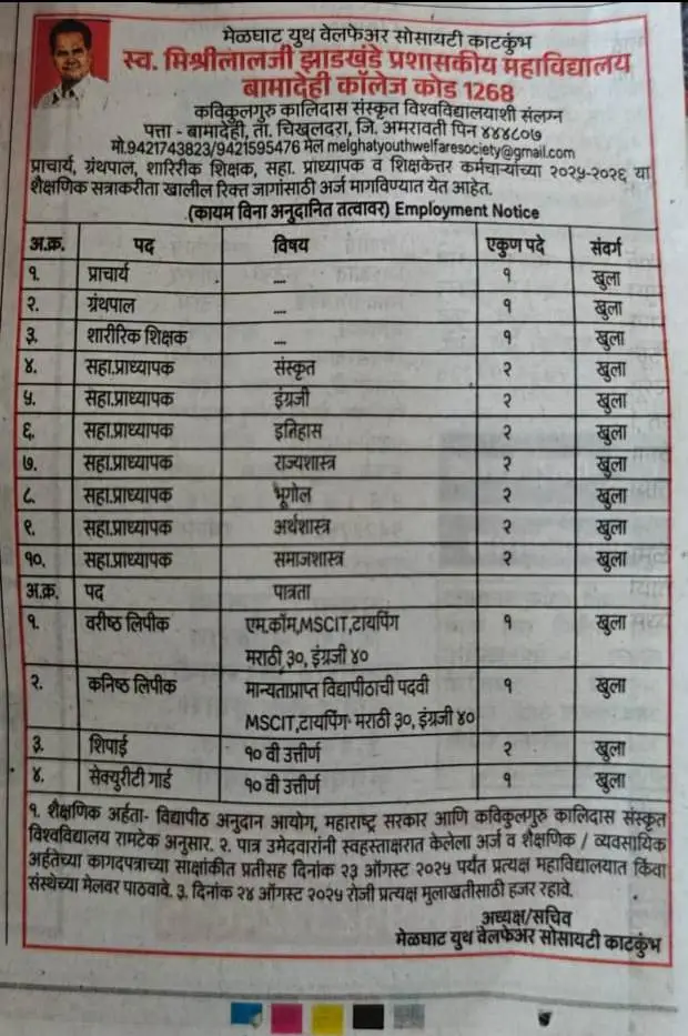 Sw. Mishrilalji Zadkhande