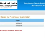 SBI Clerk Exam Premils